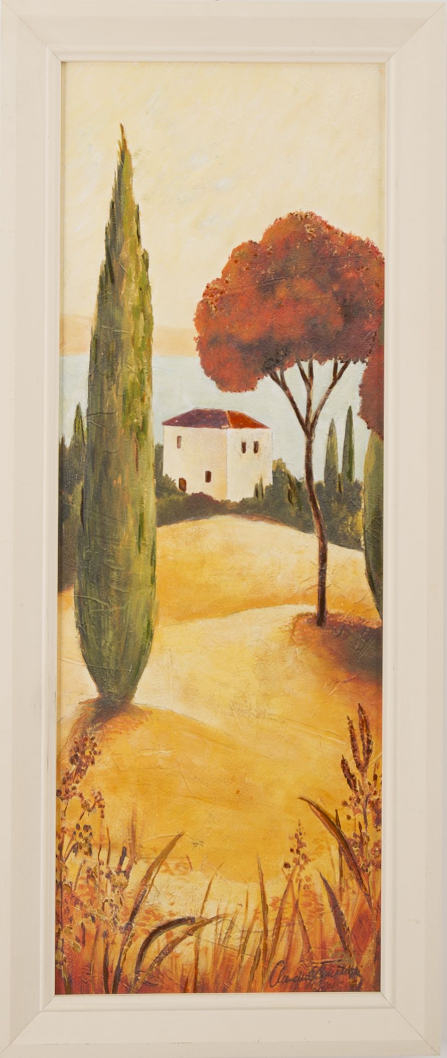 fotka obrazu Italy Tuscani Montecastello
